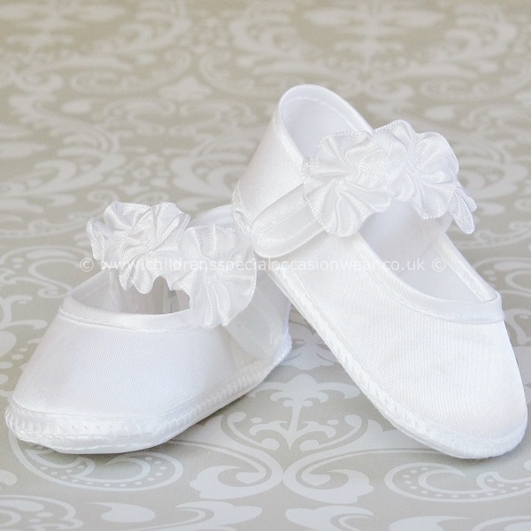 white satin shoes girls